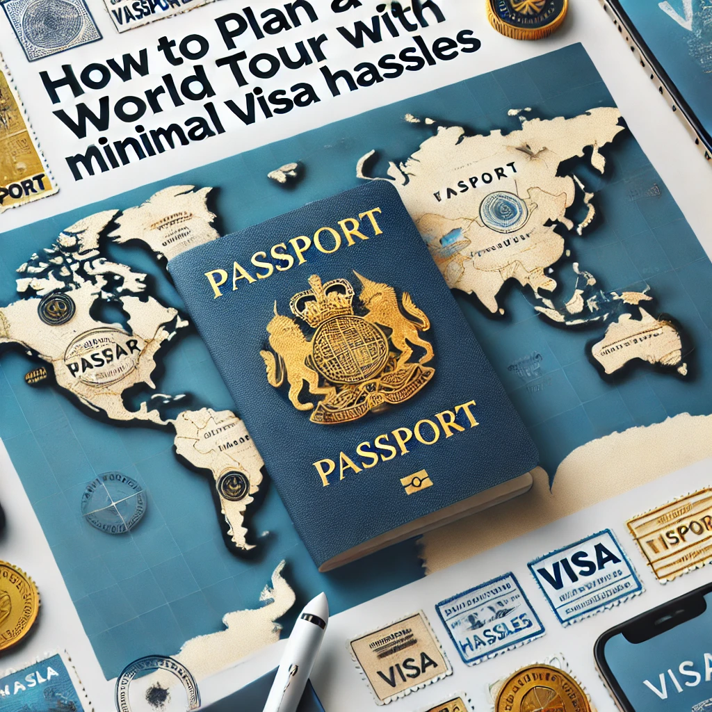 How to Plan a World Tour with Minimal Visa Hassles