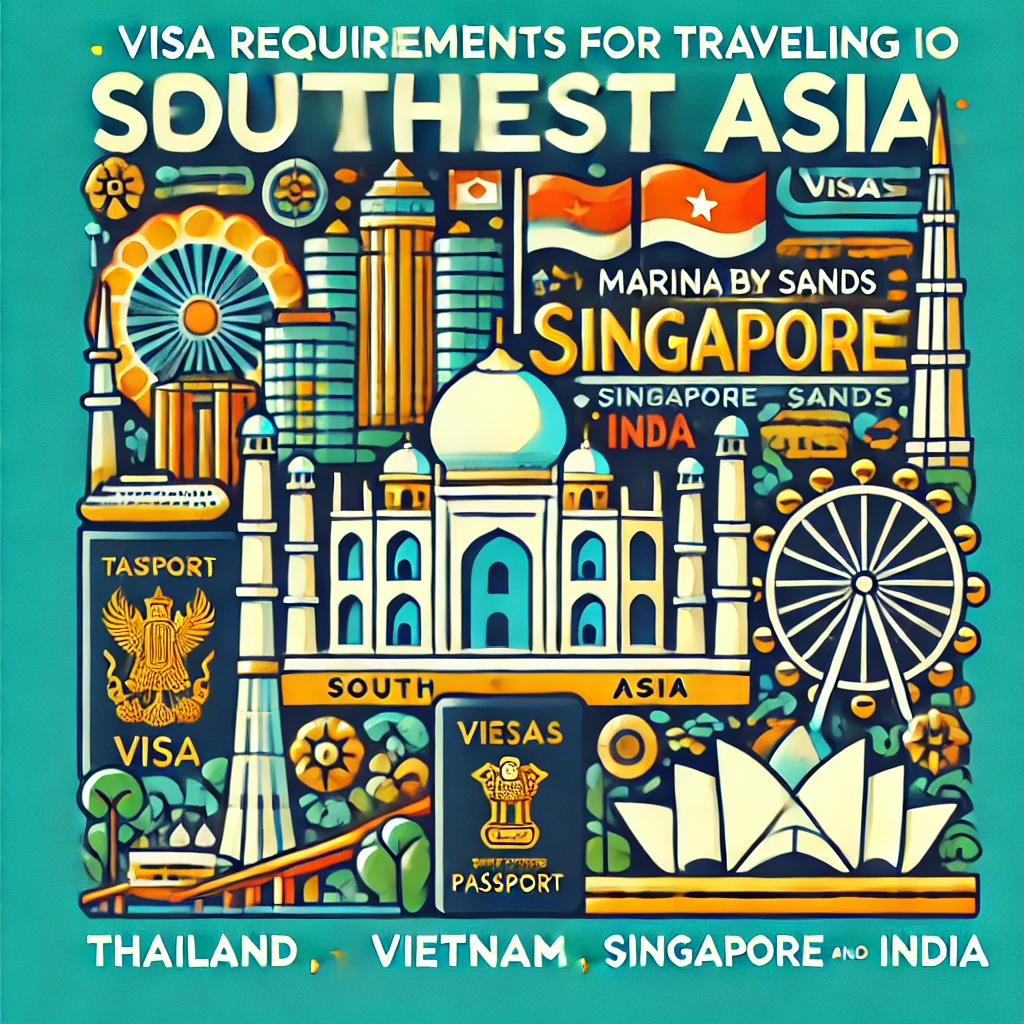 Visa Requirements for Traveling to Southeast Asia: Thailand, Vietnam, Singapore, and India